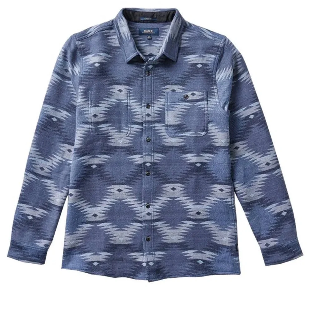 Roark Teton bottom down woven shirt Medium - Picture 3 of 12